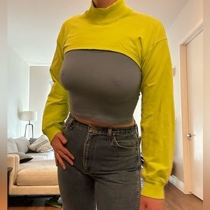 Lululemon super crop top